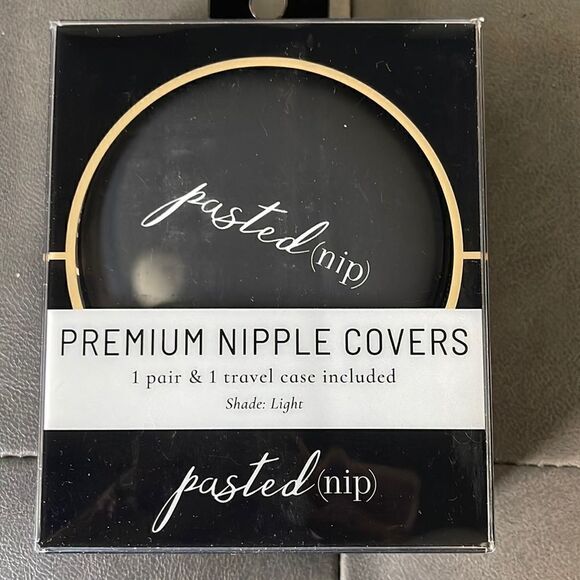 Pasted Nip Nipple Covers with Case Light 15x wears - Picture 1 of 5